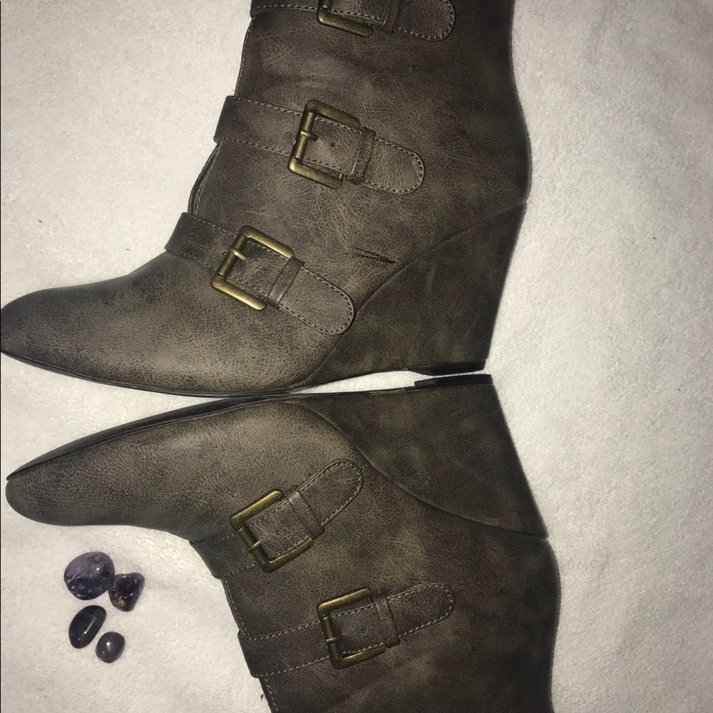 Wedge Bootie